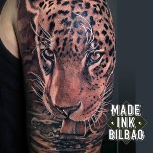 tatuaje leopardo
