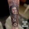 tatuaje retrato abuela