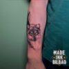 tatuaje lobo blanco lobo negro
