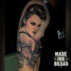 tatuaje chica pesas