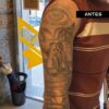 tatuaje cover brazo tigre