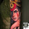 tatuaje antebrazo cara chica princesa anime