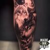 tatuaje gemelo familia lobos