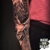 tatuaje antebrazo aguila