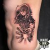 tatuaje cover costillas caballeros zodiaco